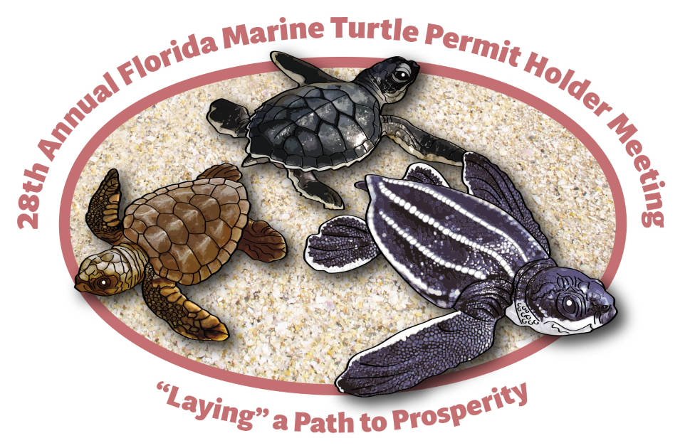 2025 Florida Marine Turtle Permit Holder Meeting Logo